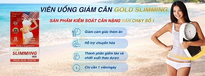 Viên uống giảm cân Gold Slimming Nhà thuốc Bảo Châu