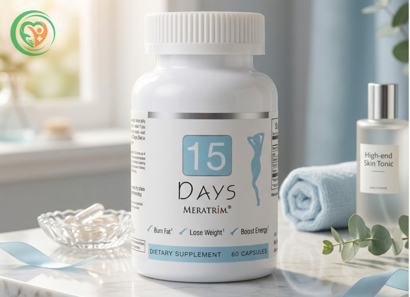 Viên uống giảm cân Meratrim 15 Days Nature Gift (Hộp 60 viên)