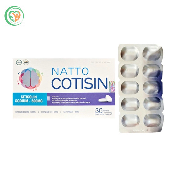 Viên uống Natto Cotisin hoạt huyết dưỡng não