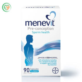 Menevit giúp nâng cao và cải thiện chất lượng tinh trùng cho nam giới 90 viên