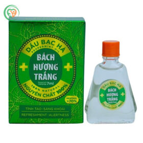 Dầu bạc hà Bách Hương Trắng (Chai 7ml)