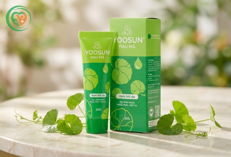 Kem Yoosun Rau Má ngăn ngừa rôm sảy, mẩn ngứa, hăm tã, mụn và thâm mụn (Tuýp 25g)