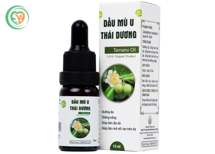 Dầu mù u Thái Dương Tamanu Oil (Chai 10ml)