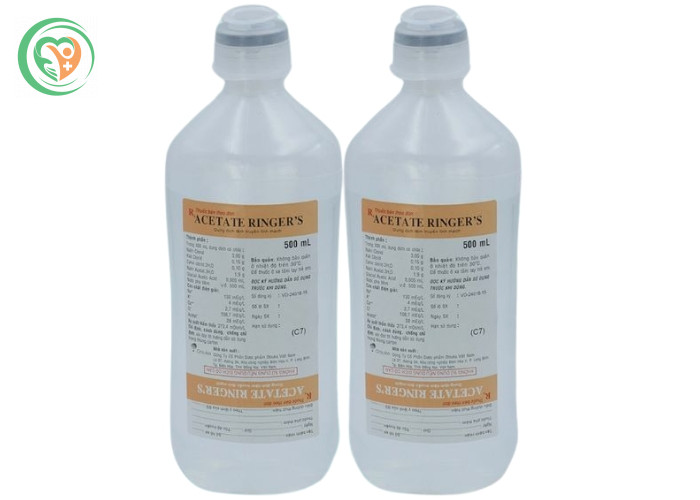 Dịch truyền Acetate Ringer's điều chỉnh cân bằng nước và điện giải (Chai 500ml)