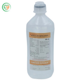 Dịch truyền Acetate Ringer's điều chỉnh cân bằng nước và điện giải (Chai 500ml)