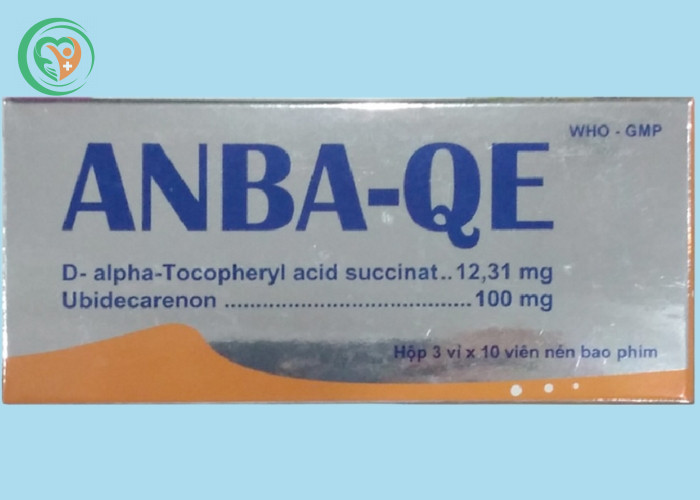 Thuốc Anba-QE Phương Đông điều trị thiểu năng tuần hoàn và thiếu máu cơ tim (Hộp 3 Vỉ x 10 Viên)