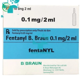Thuốc Fentanyl 0.1mg/2ml giảm đau (Hộp 10 ống)