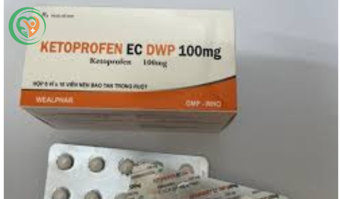 Thuốc Ketoprofen EC DWP 100mg chống viêm không steroid (NSAID) (Hộp 6 vỉ x 10 viên)