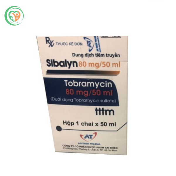 Thuốc Sibalyn 80mg/50ml là thuốc điều trị nhiễm khuẩn (Hộp 1 chai x 50ml, hộp 10 chai x 50 ml)