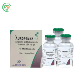 Thuốc Auropennz 1.5 điều trị các bệnh viêm đường hô hấp (Hộp 1 lọ x 5ml)