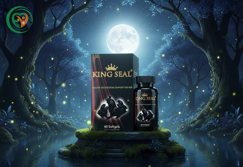 Viên uống King Seal bổ thận tráng dương​ tăng cường sinh lý nam (60 viên)