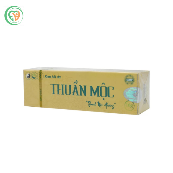 Kem bôi da Thuần Mộc giúp dưỡng ẩm, làm mềm da, làm dịu mát da tuýp 16g