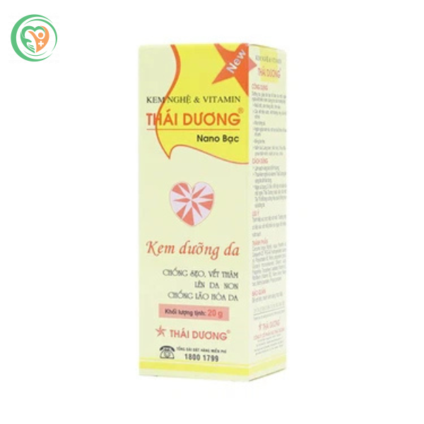 Kem nghệ và vitamin Thái Dương Nano Bạc dưỡng da, nhanh liền sẹo, mờ vết thâm, nám (Tuýp 20g) - Ảnh 6