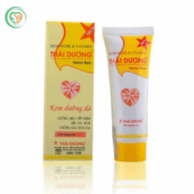 Kem nghệ và vitamin Thái Dương Nano Bạc dưỡng da, nhanh liền sẹo, mờ vết thâm, nám (20g)
