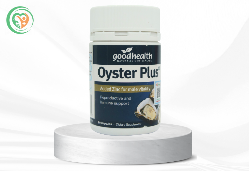 Viên uống Oyster Plus Goodhealth hỗ trợ tăng cường sinh lực, tăng cường đề kháng cho nam giới (60 viên)