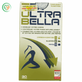Viên uống Tek Ultra Bella hỗ trợ cải thiện vóc dáng, kiểm soát cân nặng và giảm cân (hộp 30 viên)