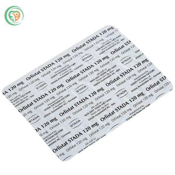 Thuốc giảm cân Orlistat Stada 120mg hỗ trợ giảm nhẹ calo cho bệnh béo phì (2 vỉ x 21 viên) - Ảnh 4