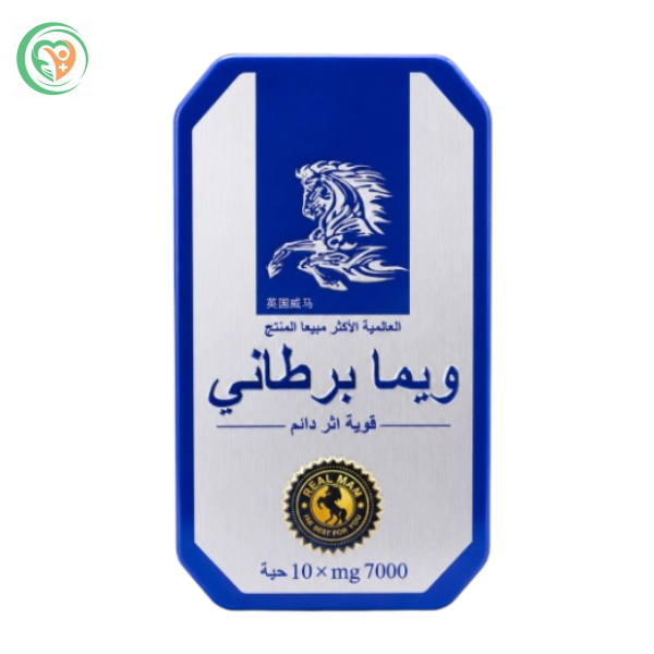 Thuốc Ngựa Thái 7000mg hỗ trợ tăng cường sinh lý nam (Hộp 10 viên)