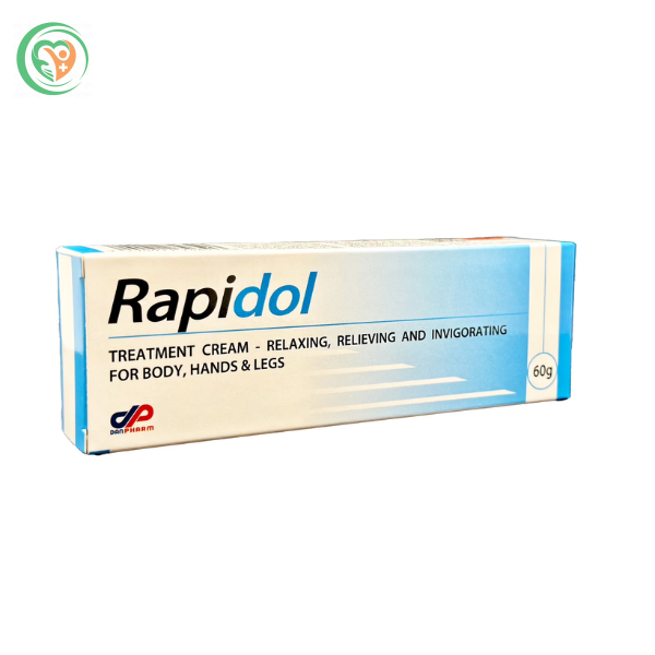 MT - Kem Rapidol bôi giảm đau nhức và viêm khớp