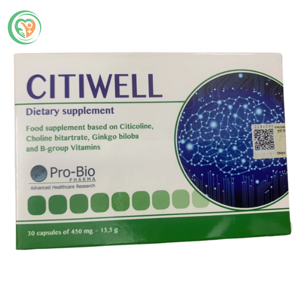 Viên uống Citiwell giúp tăng cường lưu thông tuần hoàn máu não