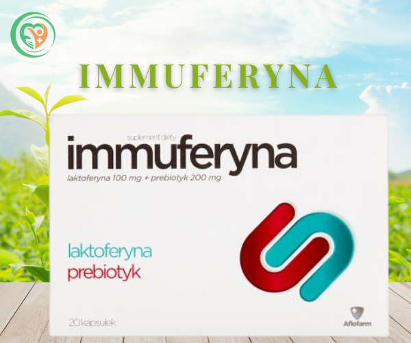 Viên uống Immuferyna bổ sung chất dinh dưỡng cho chế độ ăn hằng ngày (Hộp 20 viên)