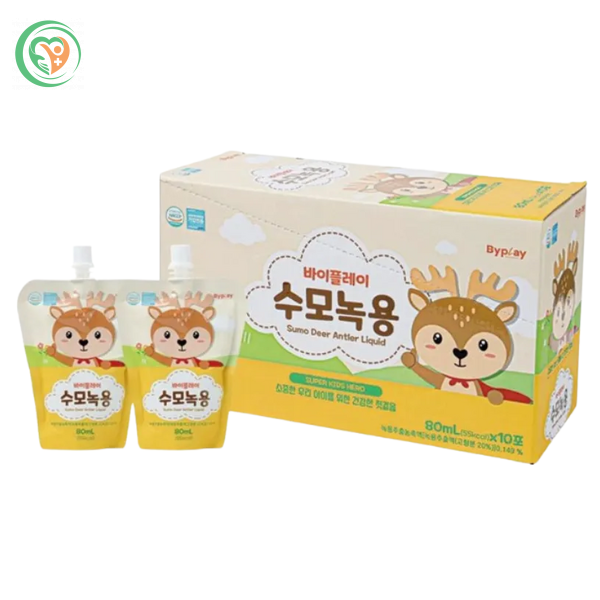 Gạc Hươu Non tăng cân Sumo giúp bé ăn ngon miệng, cải thiện biếng ăn, phát triển cân nặng, chiều cao