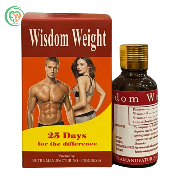 Viên uống Wisdom Weight hỗ trợ tăng cân hiệu quả
