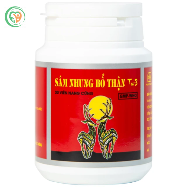Sâm Nhung Bổ Thận TW3 dưỡng huyết tư âm, bổ thận, cố tinh (Hộp 30 viên) - Ảnh 6