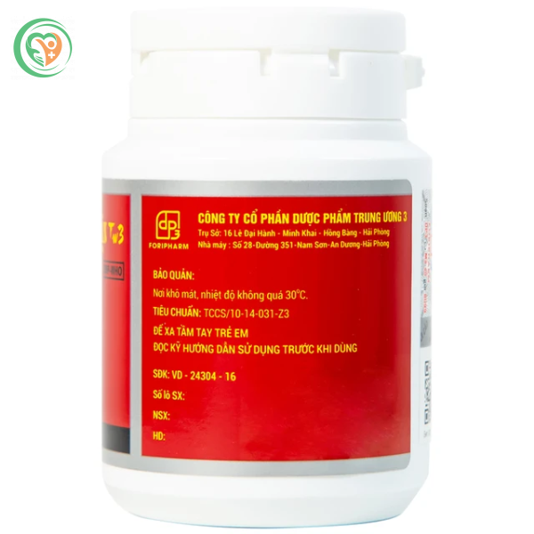 Sâm Nhung Bổ Thận TW3 dưỡng huyết tư âm, bổ thận, cố tinh (Hộp 30 viên) - Ảnh 7