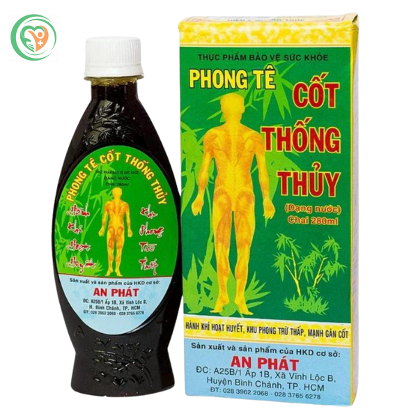 Dung dịch Phong tê cốt thống thuỷ An Phát hỗ trợ làm giảm đau khớp, đau lưng