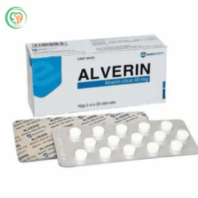 Thuốc Alverin 40mg Euvipharm điều trị co thắt cơ trơn hiệu quả