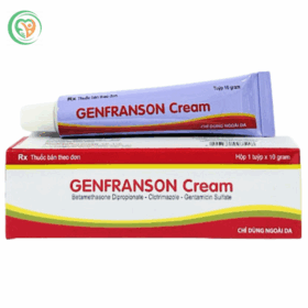 Thuốc bôi Genfranson cream điều trị bệnh lý viên da cơ địa