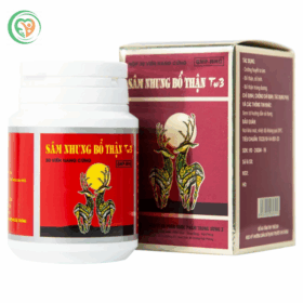 Sâm Nhung Bổ Thận TW3 dưỡng huyết tư âm, bổ thận, cố tinh (Hộp 30 viên)