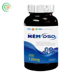 Viên uống kẽm DSD Biozinc hỗ trợ tăng cường hệ miễn dịch cho cơ thể (Hộp 60 viên)