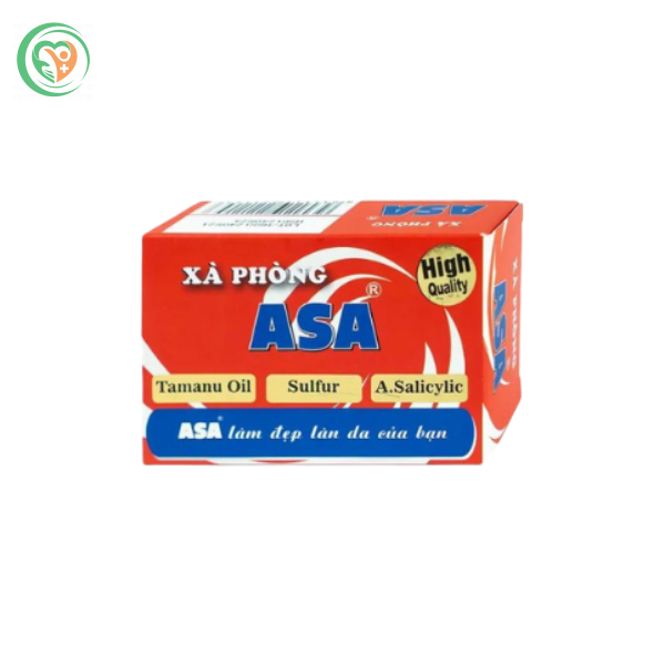 Xà bông Asa giúp kháng khuẩn, hỗ trợ điều trị nấm, chàm, vảy nến, viêm da