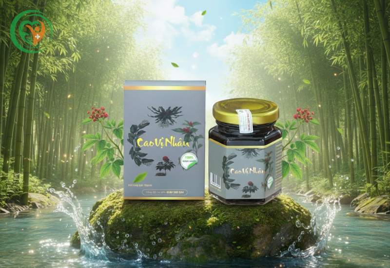 Cao Vị Nhân dành cho người u xơ tử cung và u nang bình thường, u vú (Hộp ×100 gram)