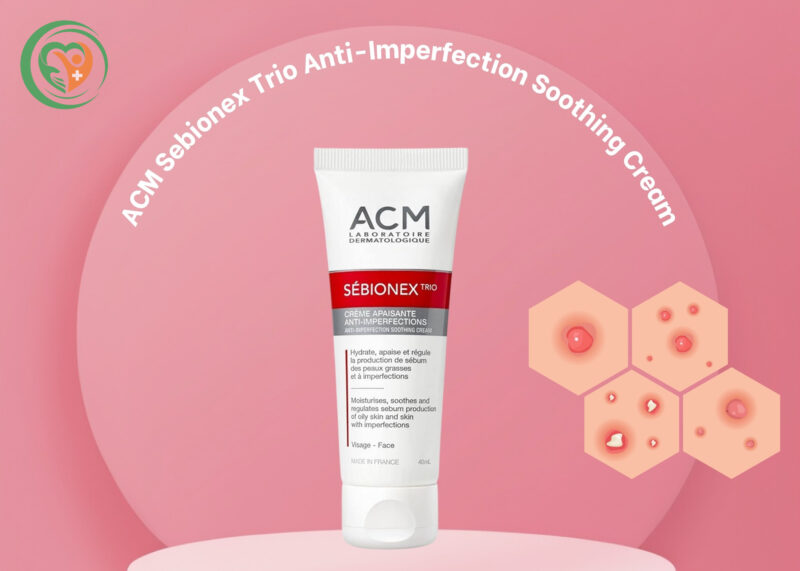Kem dưỡng giảm mụn mờ thâm ACM Sebionex Trio Anti-Imperfection Cream