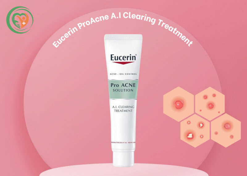 Kem hỗ trợ trị mụn Eucerin ProAcne A.I Clearing Treatment cho da dầu mụn