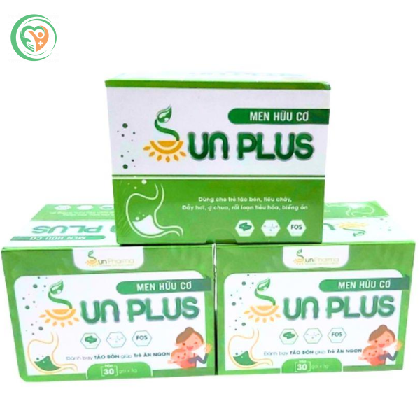Men hữu cơ SunPlus hỗ trợ tăng cường hệ tiêu hóa