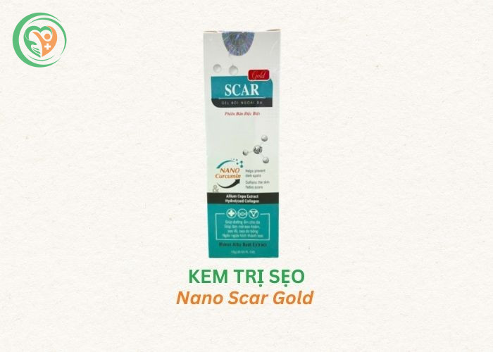 Nano Scar Gold - Kem liền sẹo thâm, sẹo lồi và sẹo do mụn