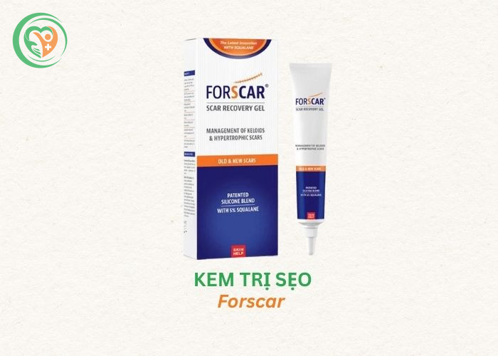 Forscar - Kem hỗ trợ trị sẹo lồi và sẹo lâu năm