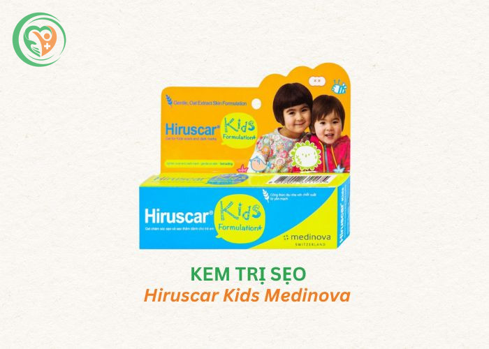 Hiruscar Kids Medinova - Gel bôi sẹo cho trẻ em