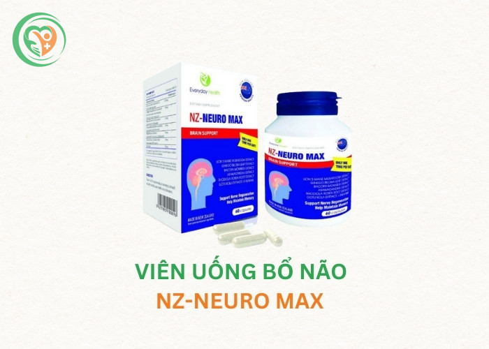 Viên uống NZ – Neuro Max hỗ trợ tuần hoàn não và bảo vệ tế bào thần kinh
