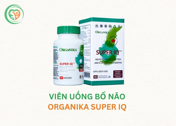 Viên uống Organika Super IQ trợ cải thiện trí nhớ và tăng khả năng tập trung