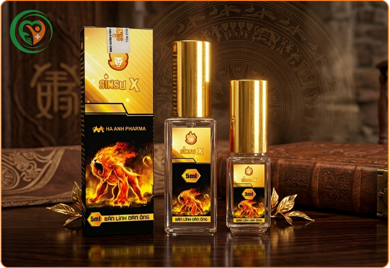 Sìn Sú X dạng xịt chống xuất tinh sớm, kéo dài thời gian quan hệ (Chai 5ml)