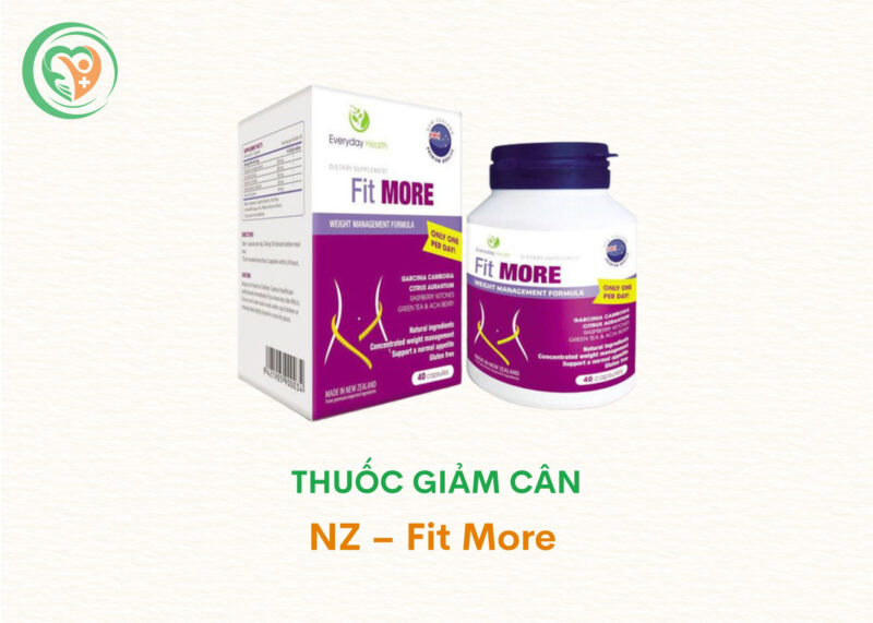 Viên uống giảm cân NZ – Fit More hỗ trợ kiểm soát cân nặng và cải thiện vóc dáng