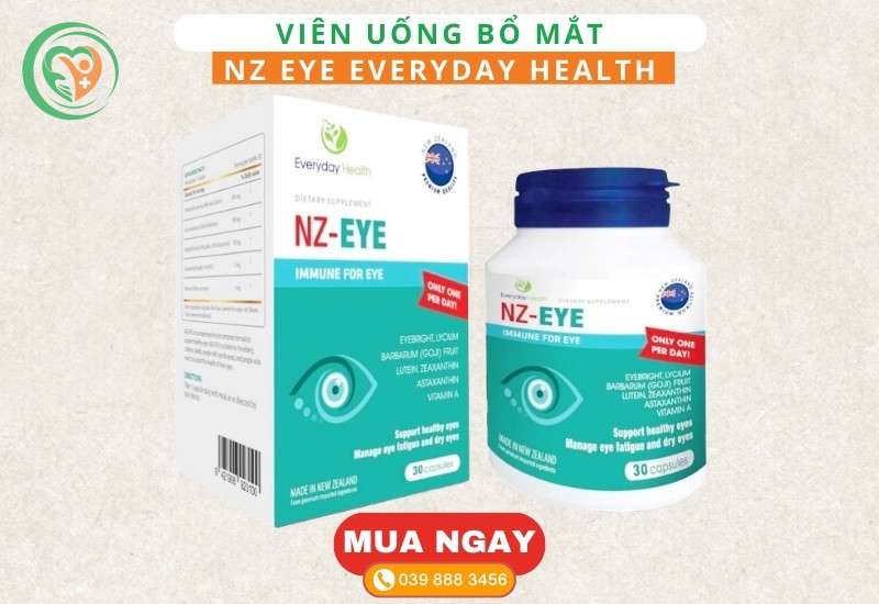 Thuốc bổ mắt tốt cho người cận thị