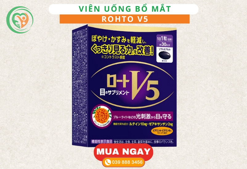 Thuốc bổ mắt của Nhật chất lượng, an toàn