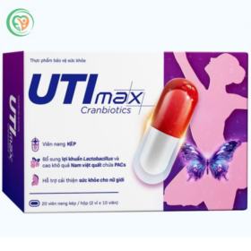 Viên uống UTIMAX Cranbiotics hỗ trợ cải thiện sức khỏe cho nữ giới