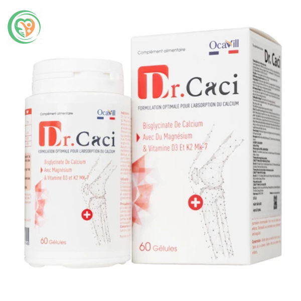Viên uống Dr. Caci Ocavill giúp xương và răng chắc khỏe, giảm nguy cơ loãng xương (60 viên)